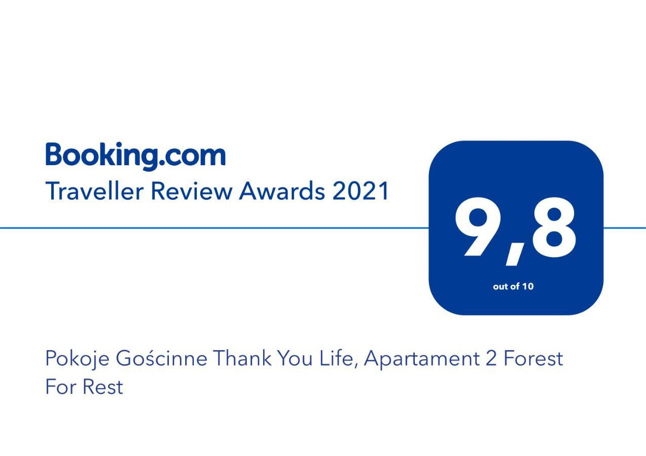 Pokoje Goscinne Thank You Life, Apartament 2 Forest For Rest Bystrzyca Kłodzka Buitenkant foto